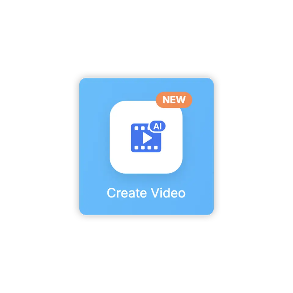 Click Create Video to start using Visla AI short video creator.
